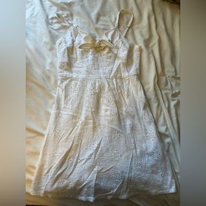 White Hollister dress